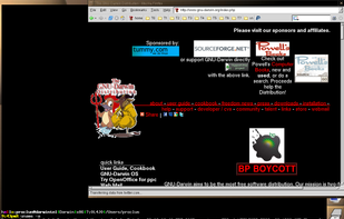 GNU-Darwin screenshot 1
