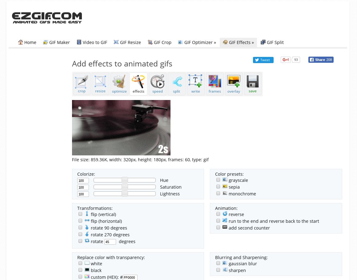 ezgif.com: Ezgif.com is simple online gif maker and toolset for basic animated  gif editing.