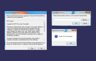 Decentralized Internet screenshot 1