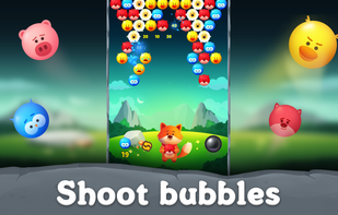 Shoot bubbles