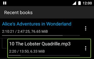 Simple Audiobook Player screenshot 3