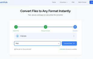 ConvertHub screenshot 1