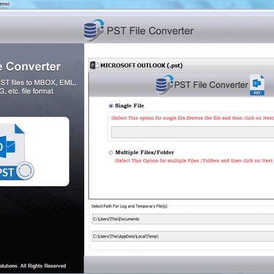 outlook pst file converter