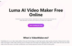 Video Maker Powered by Luma AI screenshot 1