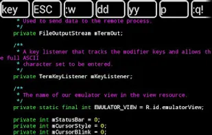 VimTouch screenshot 1