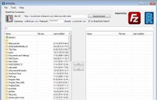 SPFileZilla screenshot 1