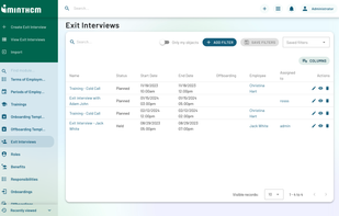 MintHCM screenshot 2