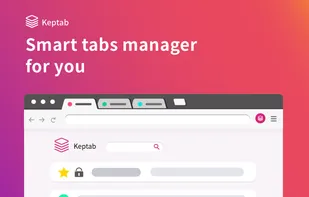 Keptab is a smart tabs manager for you