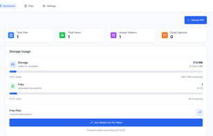 PDFTrackr screenshot 1