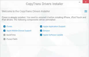 CopyTrans Drivers Installer screenshot 1