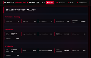 Ultimate Bottleneck Calculator screenshot 3