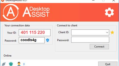 DesktopAssist screenshot 1