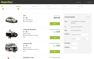 BetterTaxi screenshot 2