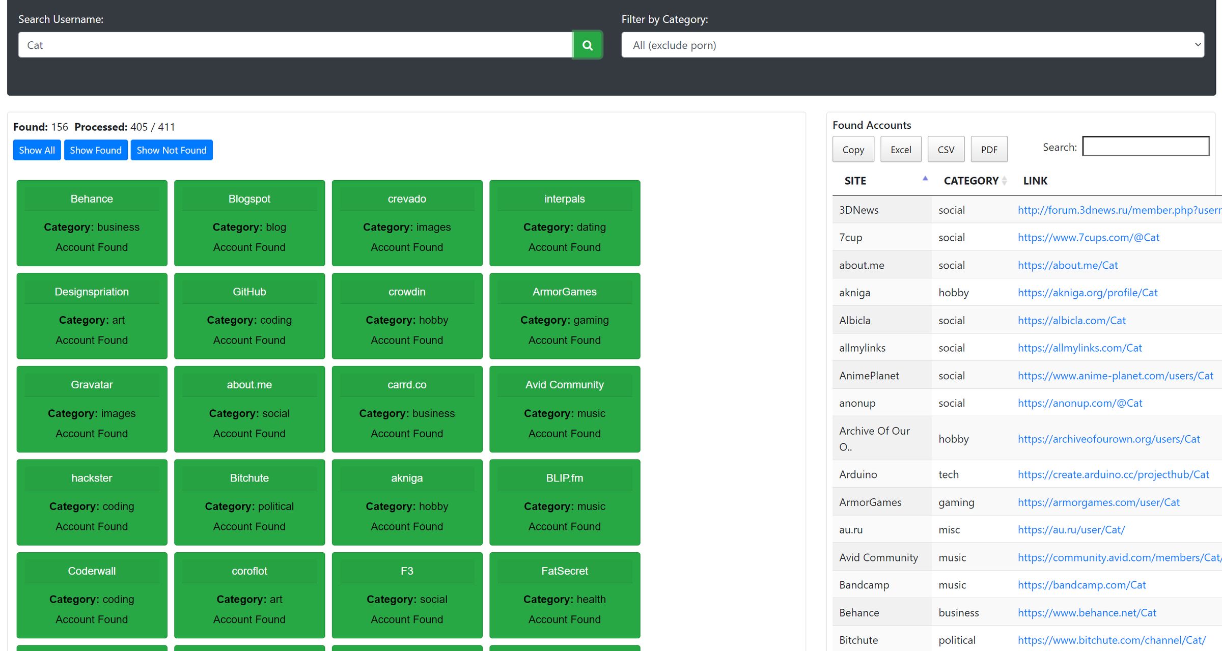 WhatsMyName Alternatives and Similar Software AlternativeTo