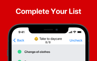 CheckYourList screenshot 1