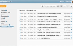 Main application view