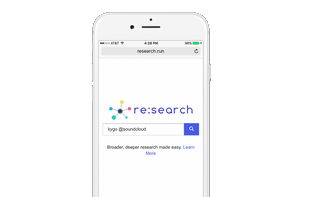 re:search screenshot 1