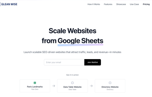 GleanWise screenshot 1