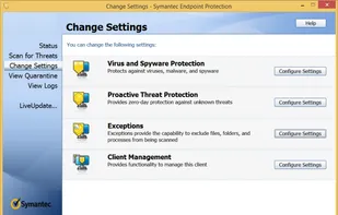 Symantec Endpoint Protection screenshot 1