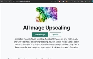 AI Image Upscaling screenshot 1