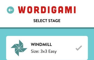 Wordigami screenshot 3