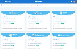 Bunnyshell screenshot 1