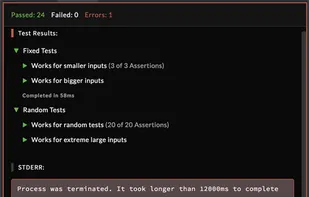 Codewars screenshot 2