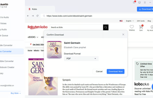 BookFab Kobo Converter screenshot 1