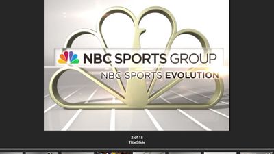 NBC Sports Group iPad Presentation Interface