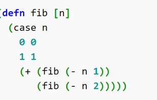 Clojure screenshot 1