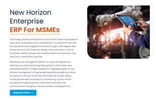 New Horizon Enterprise ERP FOR MSME