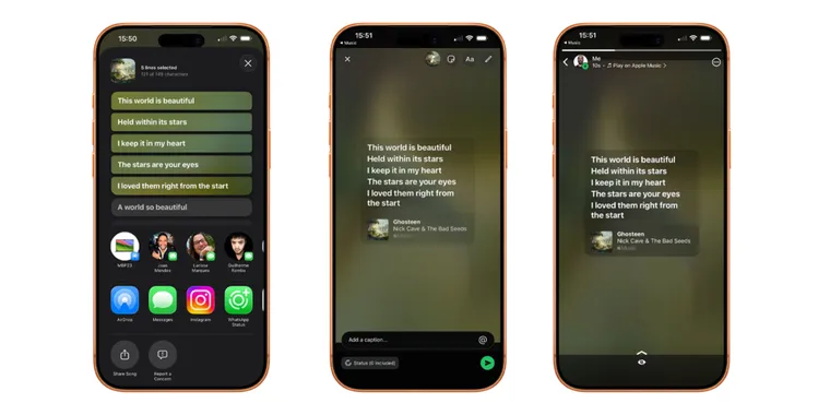 Apple Music to add support for offline lyrics and WhatsApp song sharing soon image