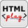 HTML play icon