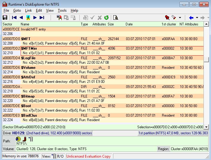 Runtime diskexplorer как пользоваться