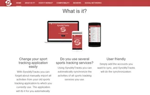 SyncMyTracks screenshot 1