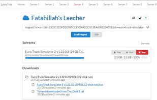fatahillah's leecher screenshot 1