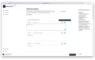 ReportGPT screenshot 1