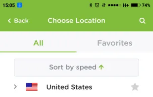 HideIP VPN screenshot 1
