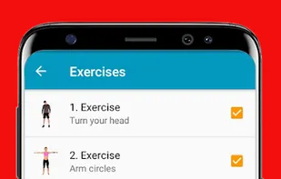 Warm Up Exercises and training screenshot 1