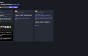 Tootfinder screenshot 1