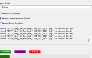 Sub Folder Removal