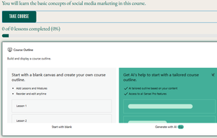 Sensei LMS screenshot 1
