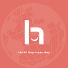 World Happiness Map icon
