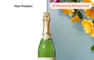 AI generated background