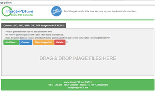 just drag & drop your images to page