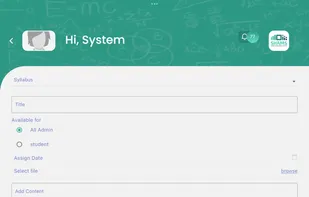 SHAMS School Management System screenshot 1