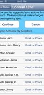 Contacts Sync screenshot 2