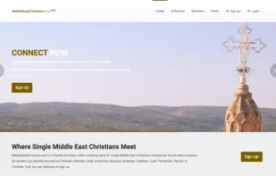 MiddleEastChristians.com screenshot 1