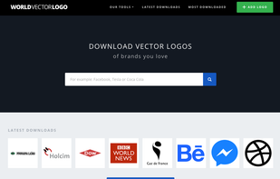 Worldvectorlogo.com home page