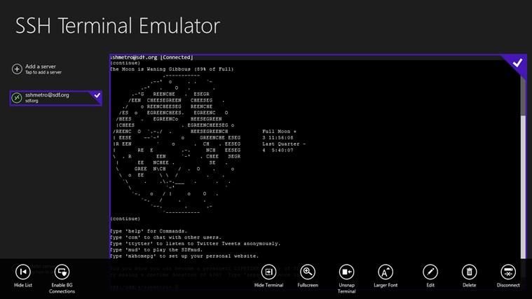 terminal emulator like putty for mac